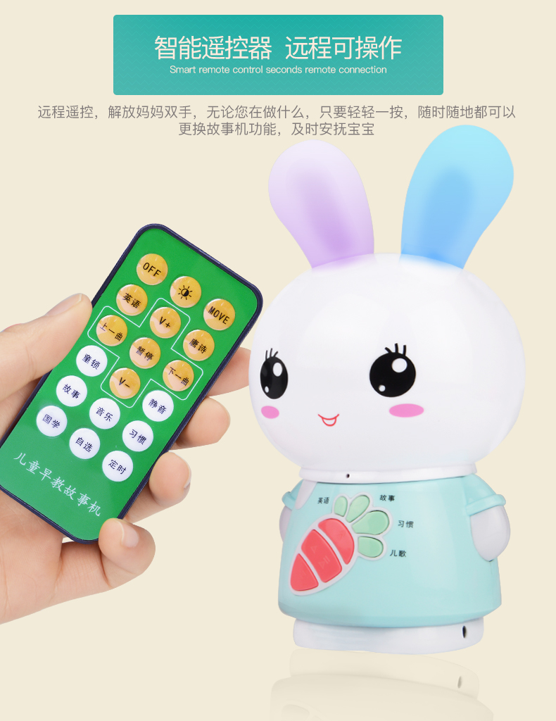 Câu chuyện trẻ em 0-3 tuổi câu đố bé giáo dục sớm máy có thể sạc lại tải nhạc đồ chơi trẻ sơ sinh thông minh búp bê em bé