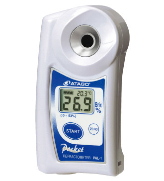 日本爱拓ATAGO PAL-1迷你数显折射计浓度计水果糖度计水果测糖仪