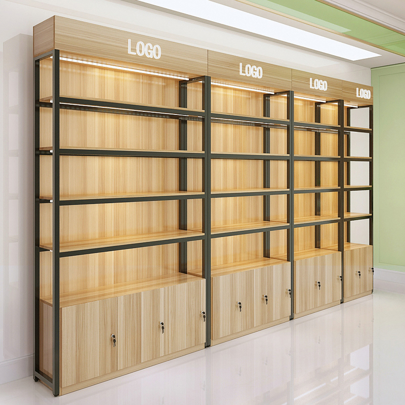 Cosmetics Display Cabinet Display Cabinet Bags Beauty Salon Shelf