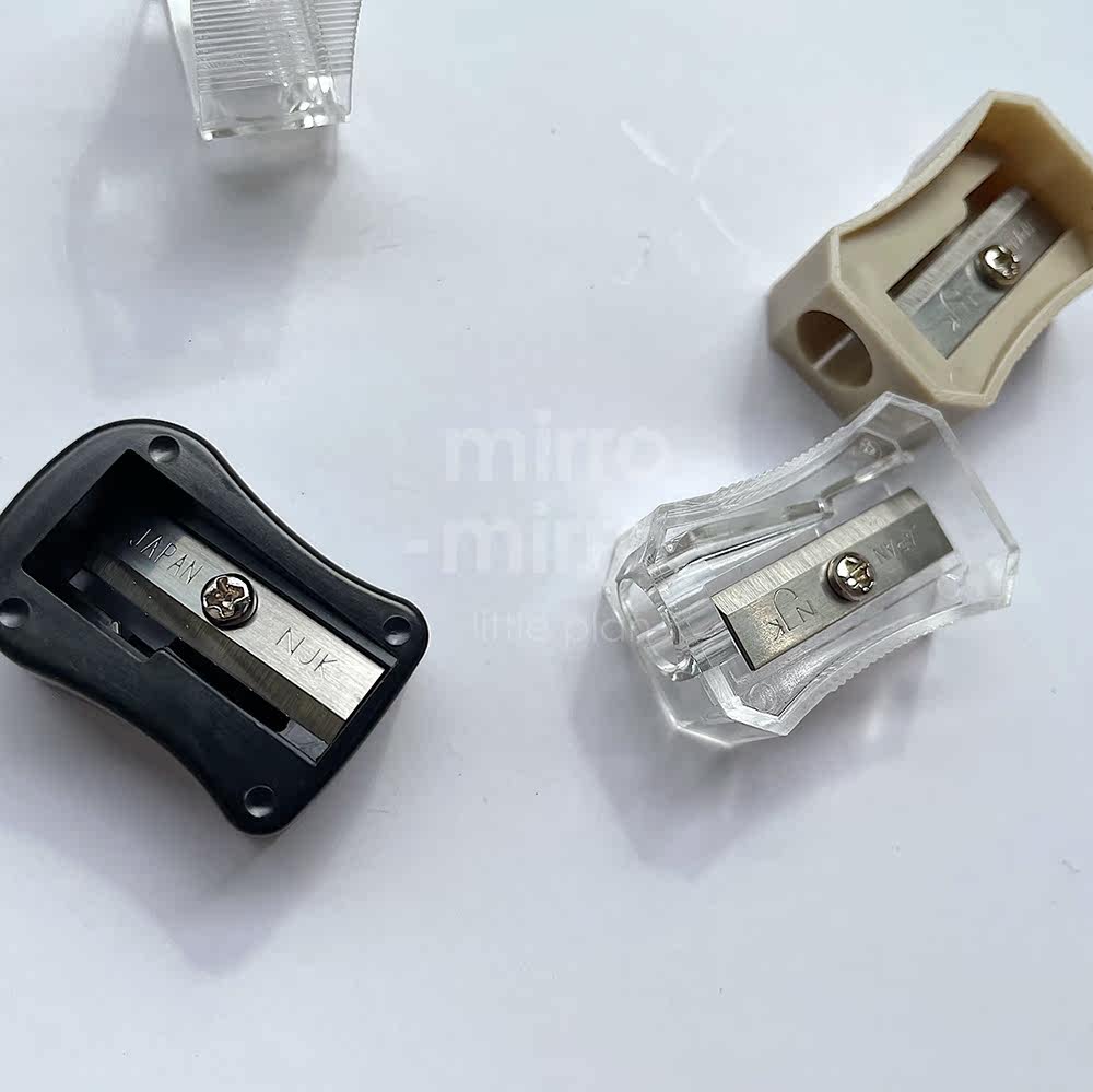 Japanese System Delta N J K Plastic Uni Transparent Brief Pencil Colored Pencil Art Sharpened Pencil Instrumental Ins Wind