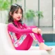 Trẻ em chia áo tắm quần dài tay bé gái đồ bơi bé gái đào tạo chuyên nghiệp kem chống nắng trẻ lớn học sinh đồ bơi - Bộ đồ bơi của Kid bộ đồ bơi nàng tiên cá