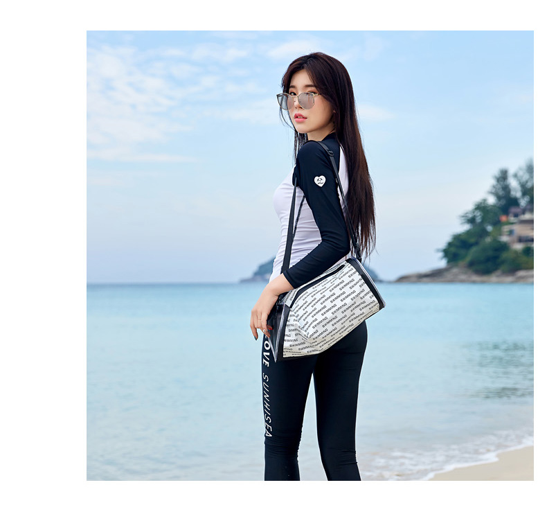 Áo tắm nữ tay dài quần dài chống nắng ấm bảo thủ mỏng khô nhanh mùa thu và mùa đông nóng xuân tắm phù hợp với bộ đồ ba mảnh 	áo tắm 2 mảnh yếm	