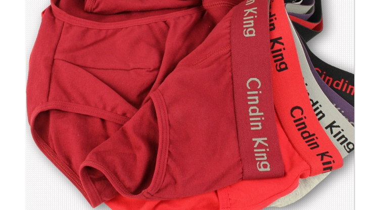 Quần lót nam cotton thắt lưng thể thao tóm tắt độ ẩm trẻ trung trung niên quần rộng vành CK03