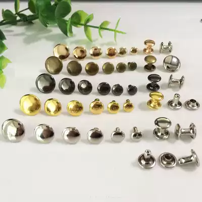 Double-sided impact nail flat head flat rivet female collision nail single-sided hat nail flat impact rivet female Rivet