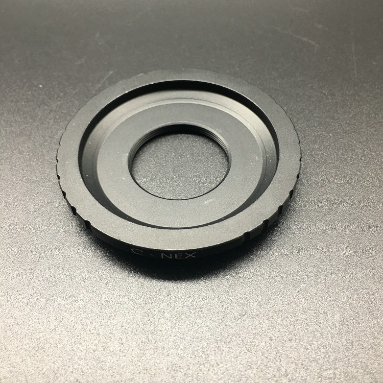 Black C-NEX switching ring Sony micro single eye camera NEX A7RS2 A65006000 E-mount movie head connector