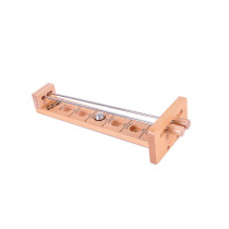 Wooden puzzle classic toy desktop game through the solar system clip sticks