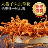 Cordyceps Flower 500g Официальный флагманский флагман новые товары подлинные сухой товары Beijin Cordyceps Спора голова не специфическая -громкий суп -куколки