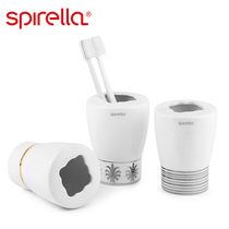 Switzerland SPIRELLA Swiss porcelain Opera European creative ceramic toothbrush holder Toothbrush cup Sink holder