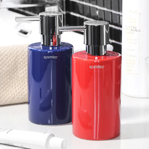 SPIRELLA Simple creative fashion ceramic hand SANITIZER Soap dispenser Dish soap lotion pressing bottle