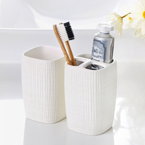 Swiss SPIRELLA creative ceramic toothpaste toothbrush holder Toothbrush holder Rack for toothbrushes Tooth holder free of holes