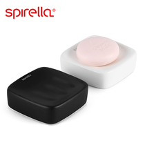 Swiss SPIRELLA toilet soap box Household soap drain box Ceramic soap box Bathroom soap holder