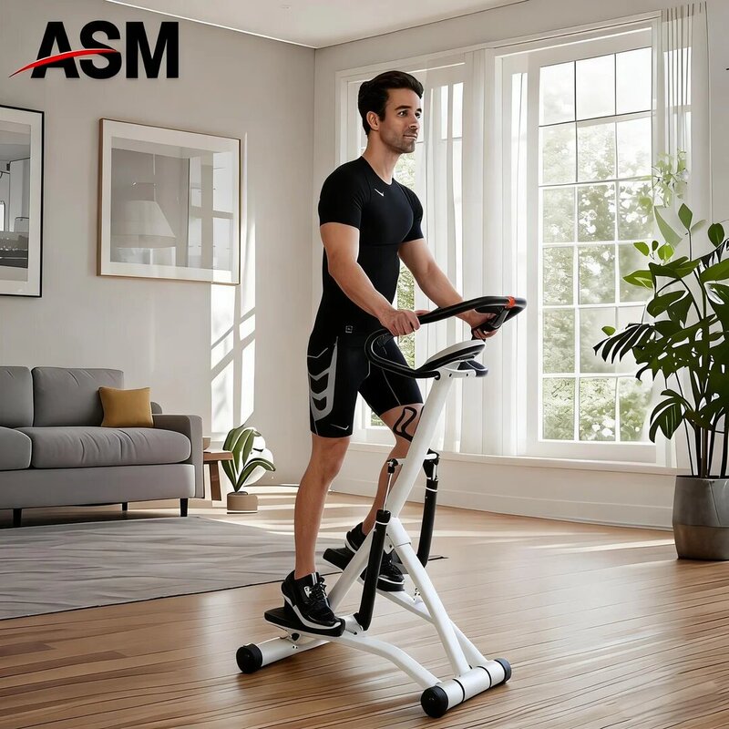 Adjustable Resistance Folding Stair Climber Indoor Home Climbing Sports Fitness Equipment Climbing Weight Loss in Place Running Steps