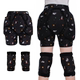 Kufeng children's ski protective gear hip and knee pads complete set
