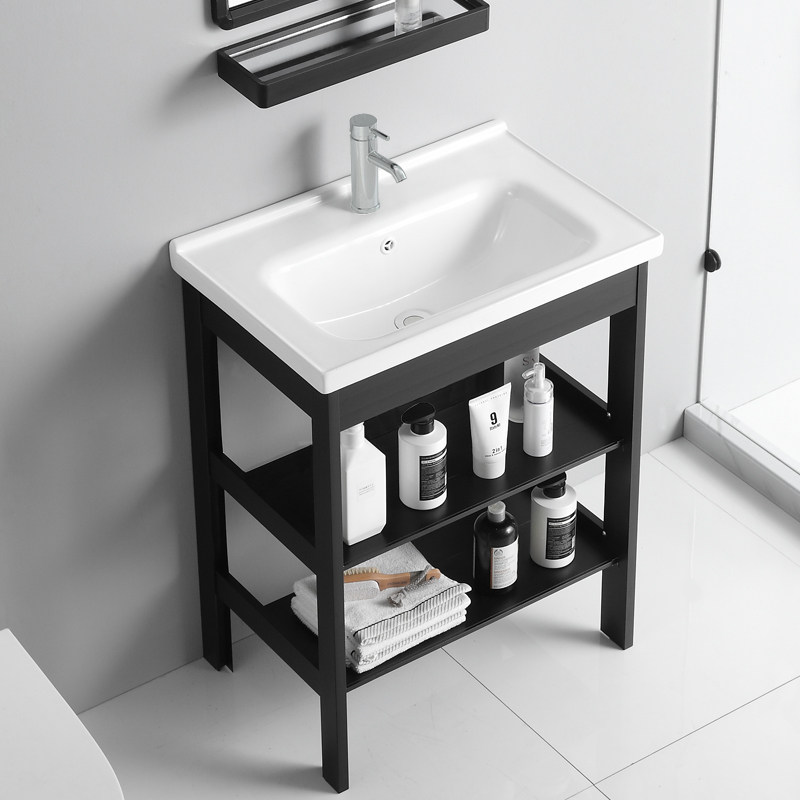 Bath Room Cabinet Combined Floor Style Dressing Room Wash Terrace Small Household Type Integrated Hand Wash Table Basin Pool Toilet Washbasin