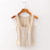 (Ni) Shopping Mall Brand Discount Bodywear Adjustable Lace Splicing Sexy Belly Controlling Elastic Vest 3E194