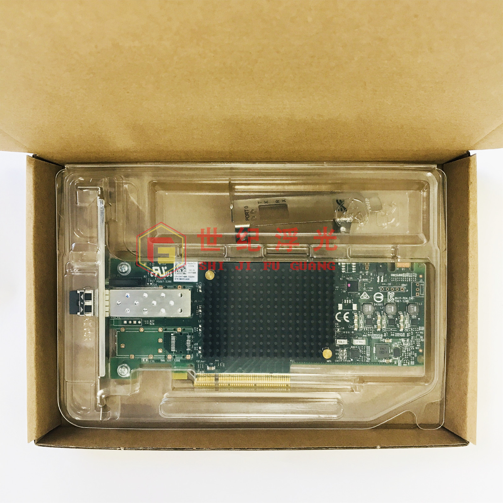 Original dress Dell LPE32000-Dell Fiber OWT48R 32G Single-port FC HBA card LPE32000