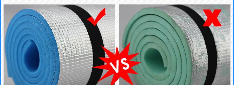 Dày mở rộng bọt vật lý không có mùi ẩm pad pad ngoài trời cắm trại siêu nhẹ di động bọt pad ngủ - Thảm chống ẩm / Mat / Gối chiếu xốp