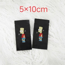 New matte 5*10CM aluminum foil bag coffee bag toy bag powder bag trial pack separate packaging bag