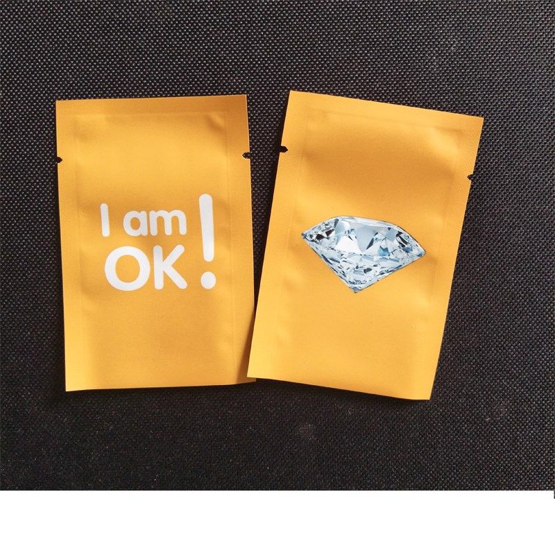 Packaging Powder Foam Aluminum Foil Printed Tea Bag Caterpillar Fungus Bag Cosmetics Trial Bag bag Small number Marca aluminum foil bag Fife