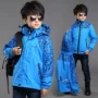 Trẻ em Bộ đồ trượt tuyết cho bé trai Big Boy Winter Boy Winter Winter Sports Sports Mũ không thấm nước Áo khoác ấm quần áo em bé