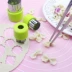 Sâu ba chiều thép không gỉ hoạt hình rau và trái cây cắt khuôn kiểu dáng khuôn mặt em bé DIY khuôn bướm bột - Tự làm khuôn nướng khuôn bánh tart Tự làm khuôn nướng
