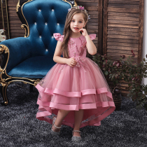 Childrens catwalk 5 evening dress girls 6 trailing skirts 7 little girls summer 4 jumpsuits 8 princess tutu skirt 9 years old