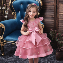 Girls dress skirt summer 3 little girl cake 4 tutu skirt children 5 princess skirt 3 kindergarten 7 kindergarten costumes 8 years old