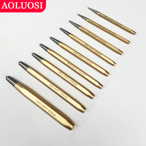 Center punch punch 9-piece set professional grade punch tip punch fitter drilling positioning alloy IMPA613065