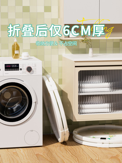 婴儿游泳桶家用可折叠新生儿童泳池宝宝室内透明泡澡桶洗澡盆浴桶