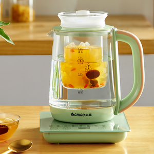 网红复古志高养生壶电水壶热水壶烧水壶