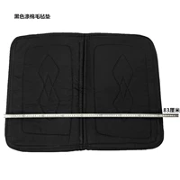 Черный и густой войлочная прокладка