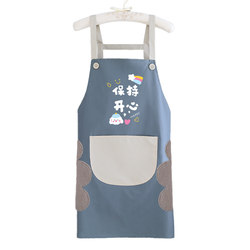 Apron 2022 new home kitchen waterproof and oil-proof cooking overalls women's apron catering special net red fashion