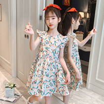 Girls Dresses Childrens Foreign style Childrens clothing Female Big child Princess dress Summer Skirt Little girl Summer dress Summer 10