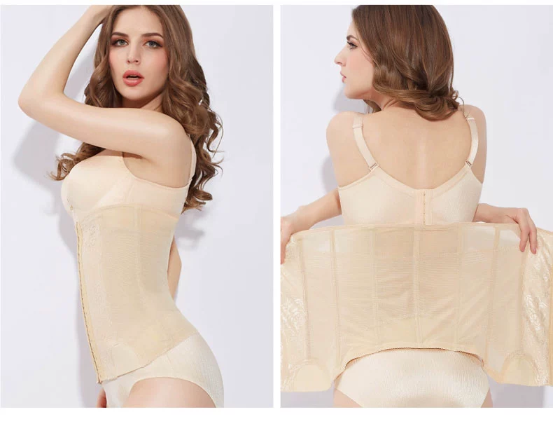 Đai bụng sau sinh không giảm béo cơ thể giảm béo đai bụng Cơ thể corset tráng nữ Phẫu thuật nội soi đai corset phần mỏng dai giam mo bung