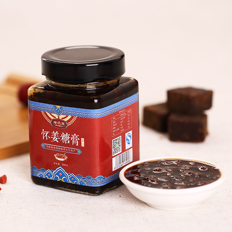 (Pat 1 hair 3 bottles) Hide Gelatin Huai Ginger sugar paste Artisanal Red Sugar Ginger Tea Great Aunt Black Sugar Red Date Medlar Ginger Date-Taobao