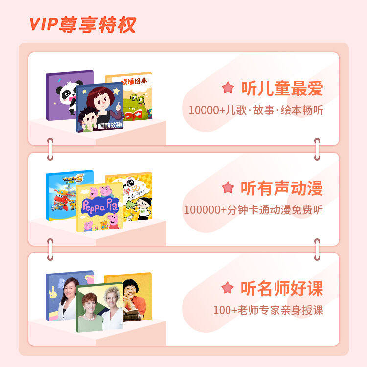 喜马拉雅FM 儿童VIP 年卡 儿童故事/育儿好课 图4