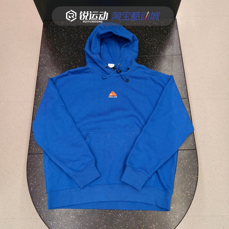 Nike/Nike Acg Men's Embroidered Casual Sports Fleece Warm Hooded Pullover Sweatshirt Dh3088-480