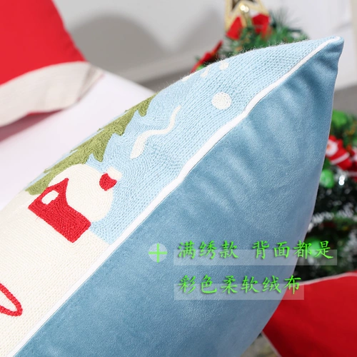 Рождественская подушка Подушка-снеговик Рождественская тема Рождественский подарок коллегам Сочельник диванная подушка