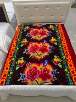 Golden Velvet Warm quilt cover Sheets Thickened Warm quilt cover Home Warm Cover