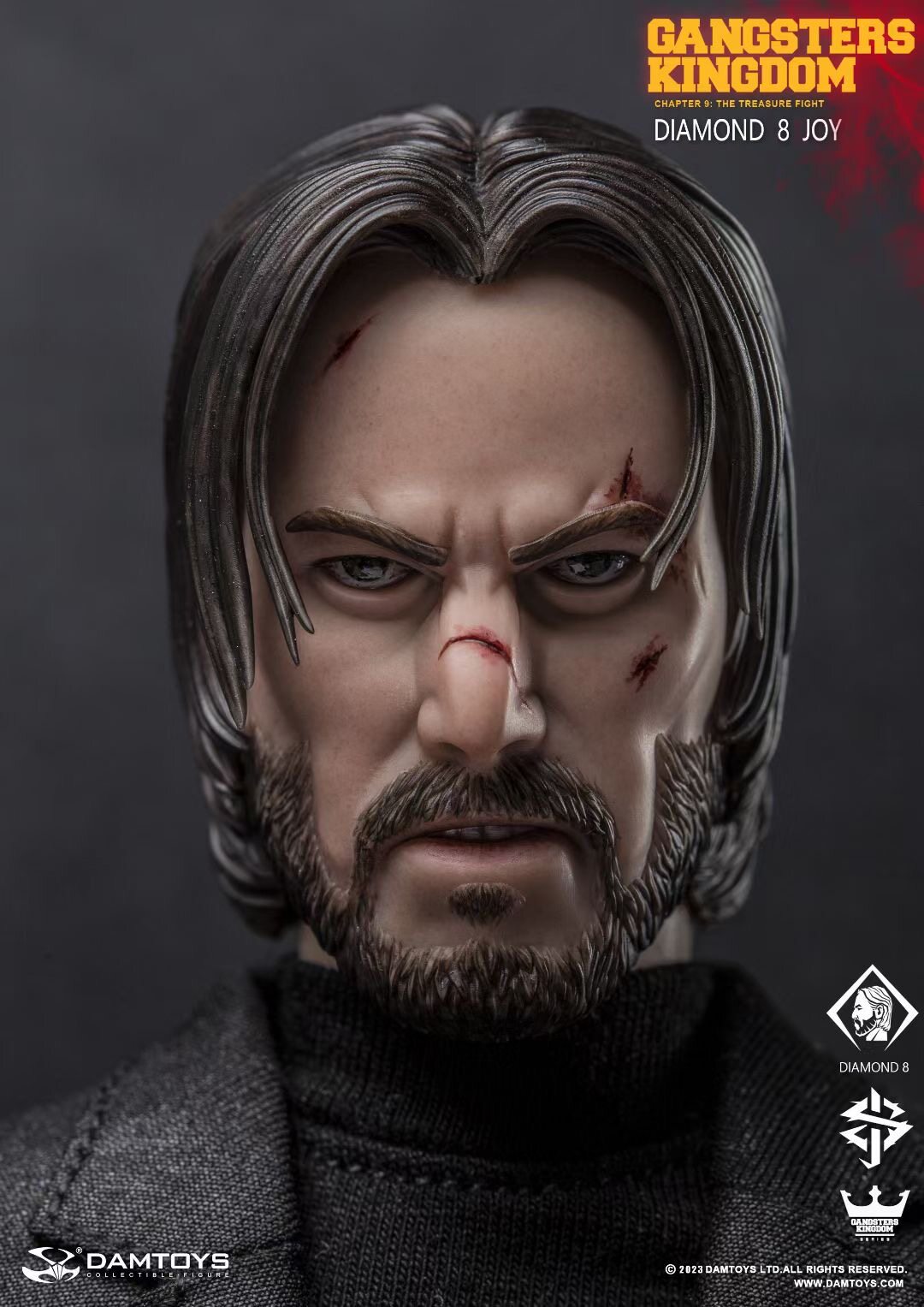 DAMTOYS 1/6 GK028A Gangsters Kingdom DIAMOND 8 JOY Action Figure