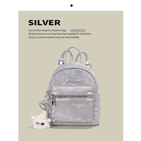 Серебряный подарочный подарочный пакет