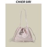 Оригинальная вместительная и большая летняя сумка на одно плечо, изысканный стиль