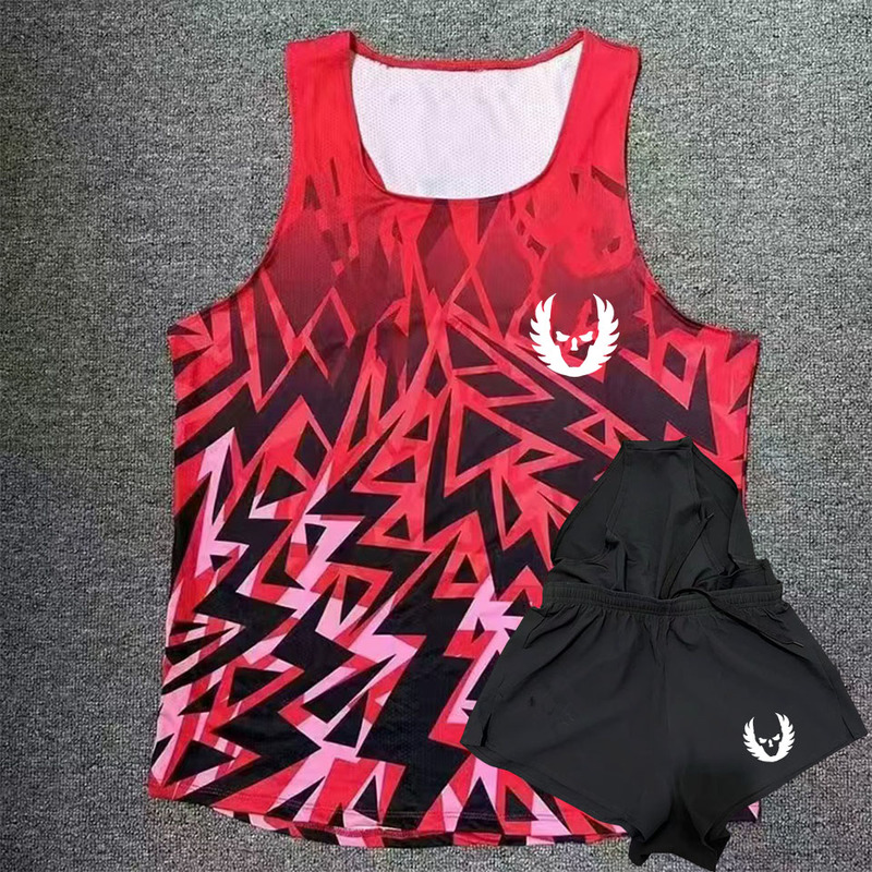 Oregon Track and Field Training Vest for Men and Women, Sports Student Running Suit, Marathon Running Group Quick-Drying Vest