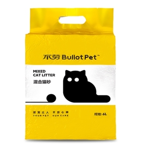 【bullotpet旗舰店】混合猫砂2.5kg