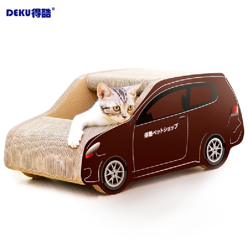 猫抓板猫爪板瓦楞纸耐磨练爪器SUV汽车猫窝猫咪宠物用品玩具包邮