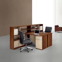 Great Luxury Furniture Competent Desk Financial Desk New Chinese Independent Staff Desk Computer Desk Writing Desk Bookcase Board Table