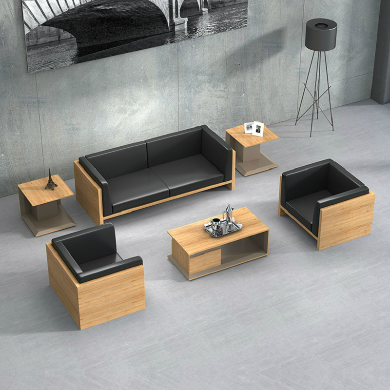 Weihao Furniture Group Office Sofa Nordic Style Business Reception Sofa Modern Simple Reception Sofa