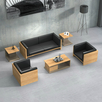 Great Luxury Furniture Group Office Sofa Nordic Wind Business Guests Sofa Modern Minima Reception Sofa Changsha Hair