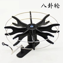 Hand pull wheel gossip wheel hand dial wheel double bearing ultra-light Φ80-120mm stainless steel guard ring plastic disc fishing