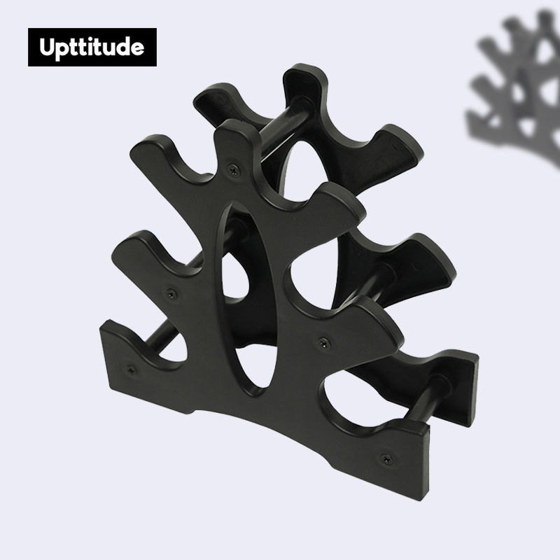 Upttitude Dumbbell frame small household simple second floor three layer fitness to accommodate small dumbbell triangle professional